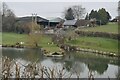 Pond beside Mill Lane in BA11 5LR