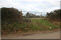 Field entrance on Law Hall Lane, Bendish in SG4 8JE