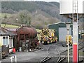 Railway yard at Bronwydd Arms in SA33 6BD