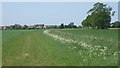 Large open fields looking to Barningham from Weston Bury track in IP31 1DX