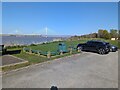 Car parking at Wigg Island Nature Reserve in Halton (B)