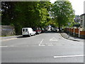 St Brannock's park road at the junction with St Brannock's road. in EX34 8QB
