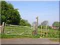 Footpath and stile, Whitton in DN15 9LH