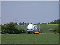 Tanker trailer by a field in SG8 7PD
