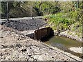 Sow Brook emerging from under the Nutbrook Canal in DE7 4QX