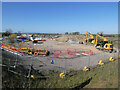 HS2 construction work near Quainton Road in HP18 0JR