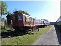 London Underground CO/CP stock at Buckinghamshire Railway Centre in HP18 0JR
