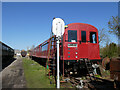 London Underground CO/CP stock at Buckinghamshire Railway Centre in HP22 4FU