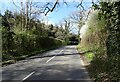Clay Lane towards the A25 in RH1 4DU
