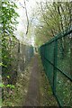 NCN67 between two fences in S71 3RW