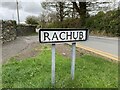 Village sign, Rachub in LL57 3DA