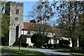 Hintlesham, St. Nicholas's Church seen from Timperleys in IP8 3NH