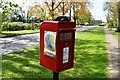 Hintlesham: Post box in Timperleys in IP8 3GA