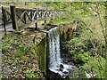 Waterfall at the National Botanic Garden of Wales in SA32 8HY