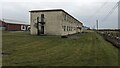 An accommodation block at the military camp by RAF Valley in Llanfair-yn-Neubwll Community