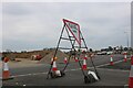 Road works on Monks Road, Newport Pagnell in MK16 0DF