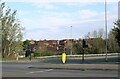 Niort Way at the junction of Gleneagles Drive in NN8 6BY