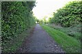 Footpath through to Fawley Drive in NN11 8TB
