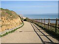 Path to the beach, Barton-on-Sea, near New Milton in BH25 7EA