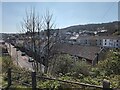 View over Maesteg from rugby ground in CF34 0AH