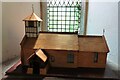 Model of Llandinabo Church in HR2 8JB