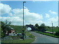 Burlow Road nearing railway overbridge in SK17 9SB