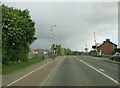 Allens West level crossing on Durham Lane in TS16 0FA
