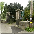 Churchyard gateway, Kingsley in ST10 2HD