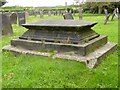 Alcock memorial, Kingsley churchyard in ST10 2HD
