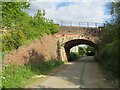 Railway bridge near New Milton in SO41 6DD