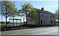 Bus stop and shelter on Hartlepool Street (B1279), Thornley in DH6 3HG