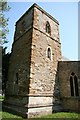 All Saints' church tower in Holton cum Beckering