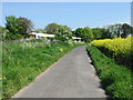Road and railway near Coldblow Farm in CT14 7PG
