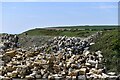 Worth Matravers: Track to the village, St. Aldhelm's Quarry in BH19 3LN
