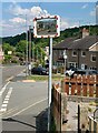 Traffic mirror on Penchwintan Road, Bangor in LL57 1LA