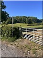 Footpath and gateway in DE4 4BG