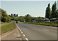 The A133, heading away from Colchester in CO4 3ZH