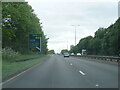 A52 nearing the M1 turn in NG10 5HD