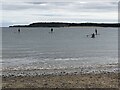 Paddleboarders, South Beach, Tenby in SA70 7EG