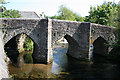 Horrabridge: the medieval bridge in PL20 7QW