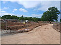Nedge Farm housing construction site in TF3 3AH