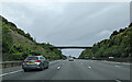 Bridge crossing the M5 in BS21 7AF
