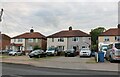 Houses on Brantham Hill, Cattawade in Brantham