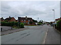 Road junction on Victoria Road, Bridgnorth in WV16 5AD