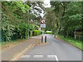 Traffic calming on Golf Links Road, Ferndown in BH22 8BE