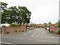 Entrance to Ferndown Golf Club in BH22 8BZ