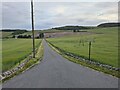 Farm road to Braeside of Lindores in KY14 6HT