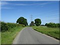 Approaching a junction on Mattishall Road in Brandon Parva, Coston, Runhall and Welborne