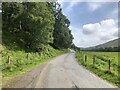 Road in Glen Prosen in DD8 4RS