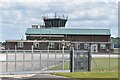 Buildings by the control tower at Middle Wallop in SO20 8QD